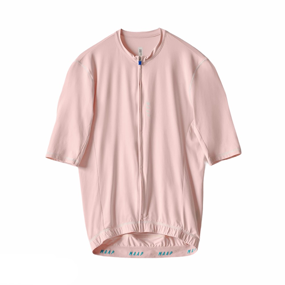 Jersey Sepeda MAAP Women Short Sleeve Training Cycling Jersey Musk