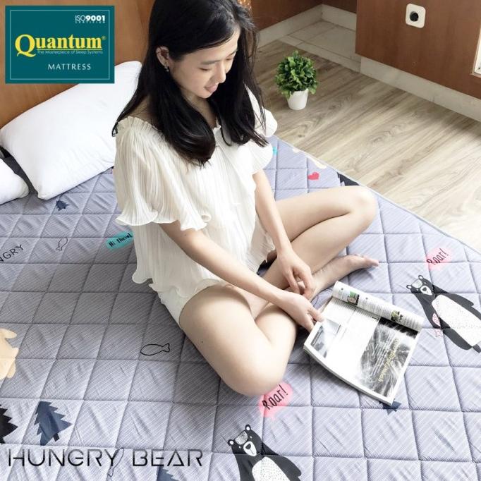 Quantum Kasur Lantai Motif Jepang / Tas Travel Bed Kasur Gulung Lipat