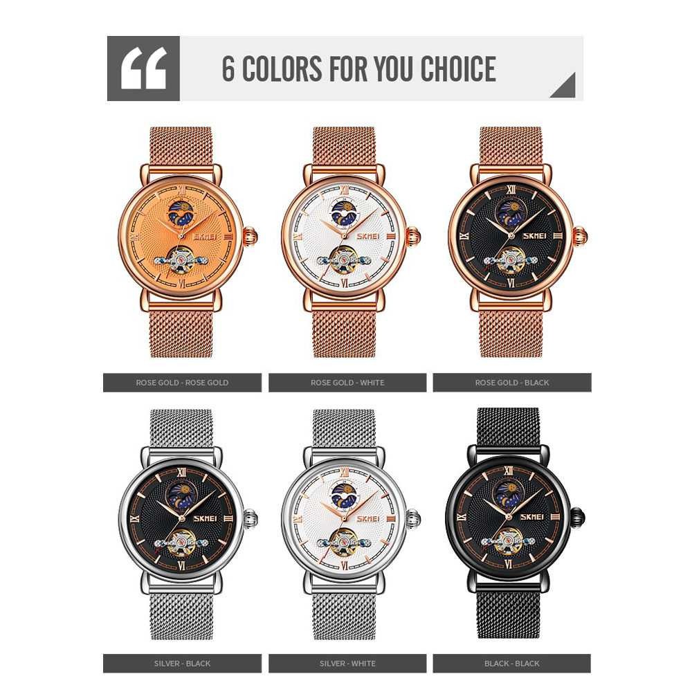 Jam Tangan Pria SKMEI Original Automatic Mechanical 9220CS-2