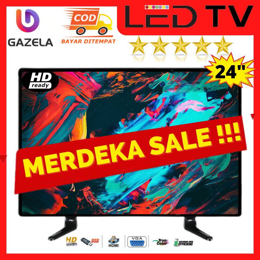 TV Murah Gazela LED 24 inch (24VG)