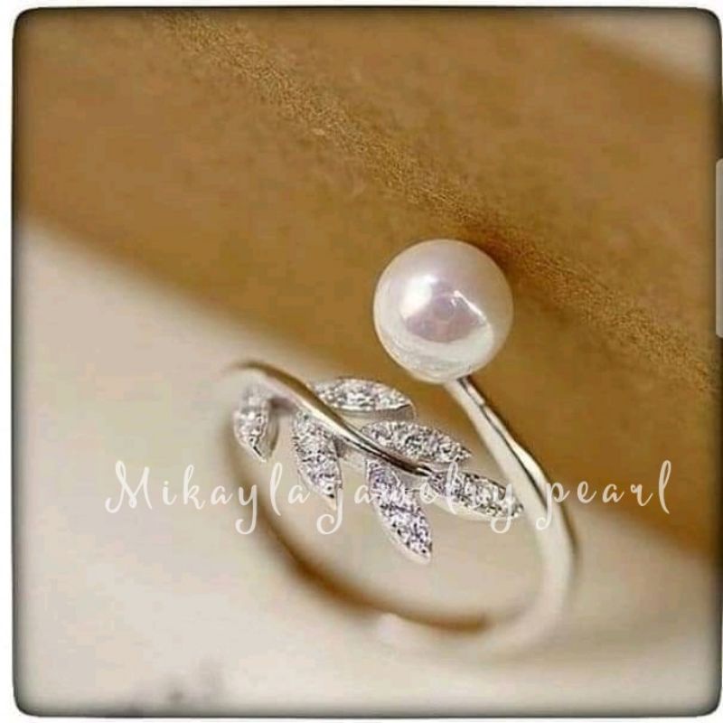 Cincin mutiara laut|Cincin mutiara asli laut|Cincin mutiaravlaut bersertifikat|Mutiara air laut|Muti