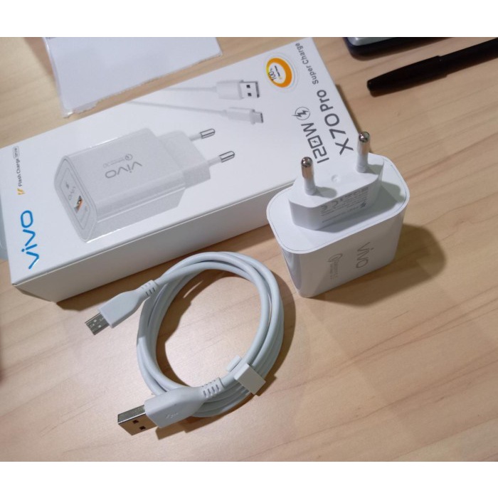 CHARGER VIVO X70 PRO TRAVEL CHARGE HANDPHONE FAST CHARGING CASAN HP