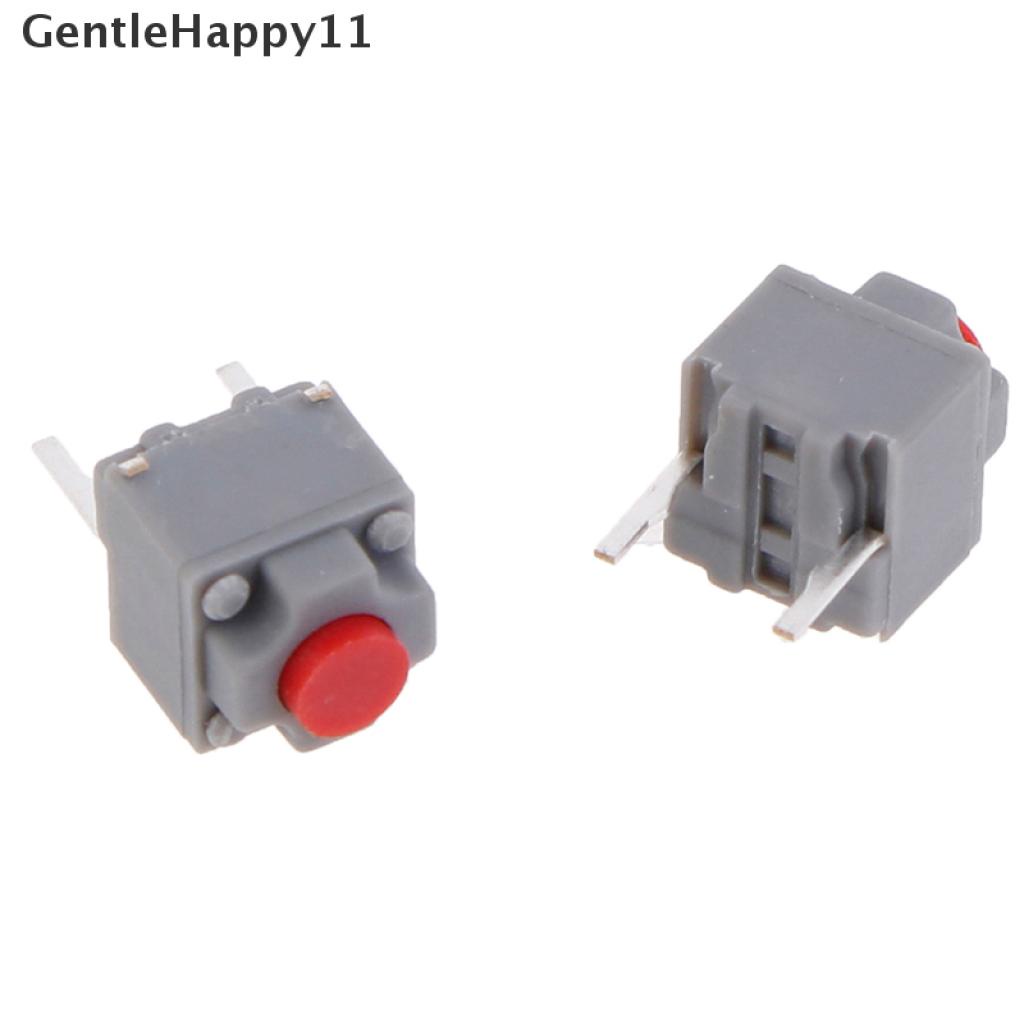 Gentlehappy 20pcs Tombol Mute 6x6 X 7.3 Untuk Mouse Wireless Kabel