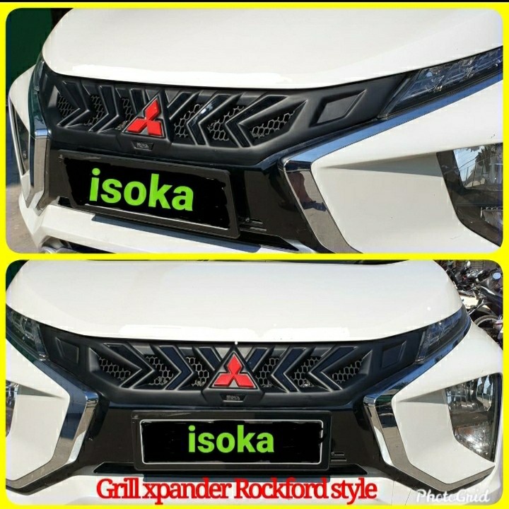 Front Grill Xpander New Rockford style Isoka Front Gril / Grille Depan