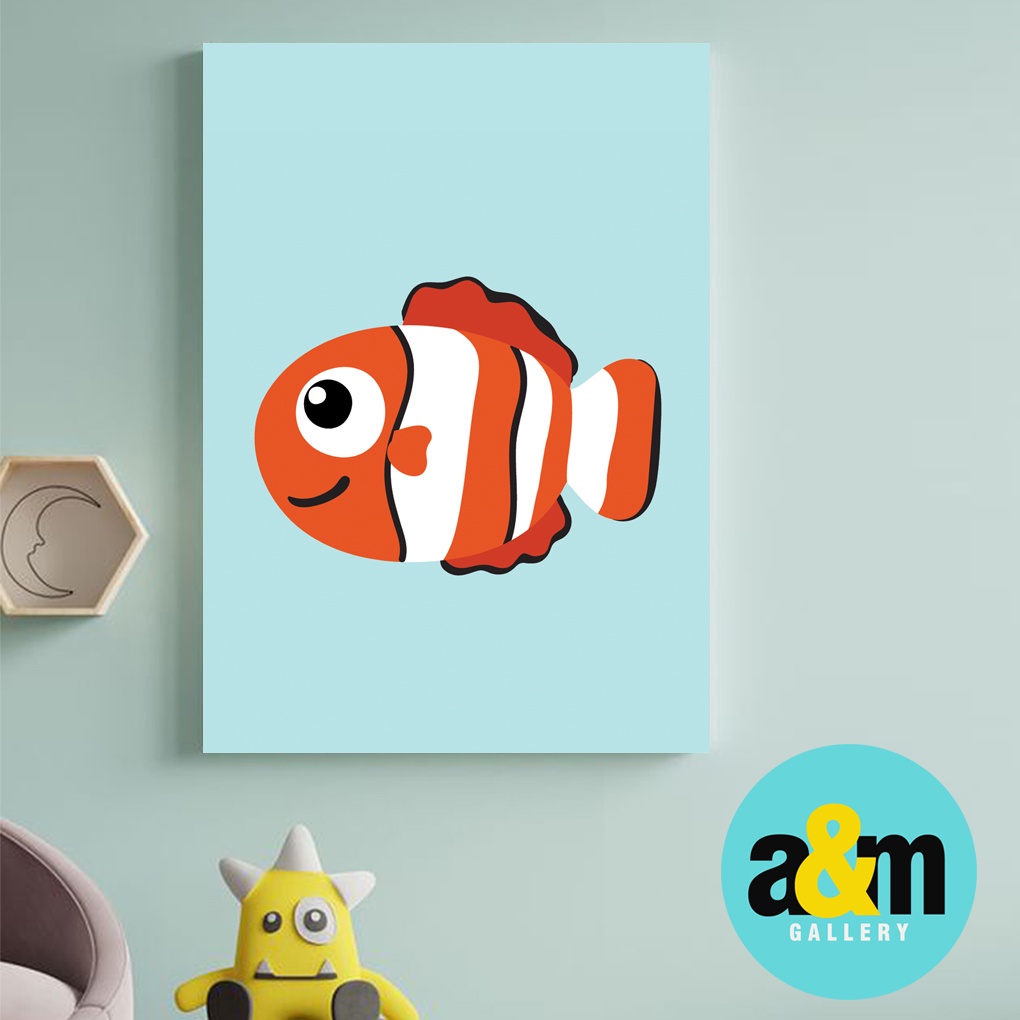 Hiasan Dinding Kamar Bayi (A4) Pajangan Anak Dekorasi Bayi Wall Decor Tema Pajangan Bayi - A&amp;M