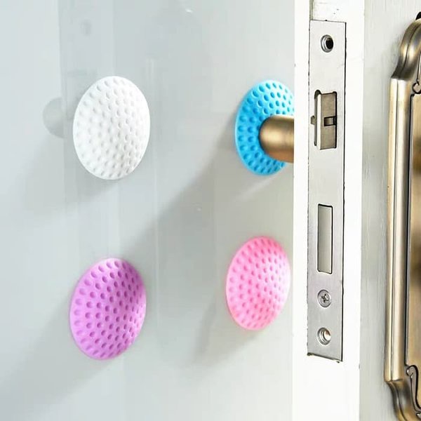 ALT - KARET BULAT Pengaman Pintu Engsel Penahan Tembok Model Tempel