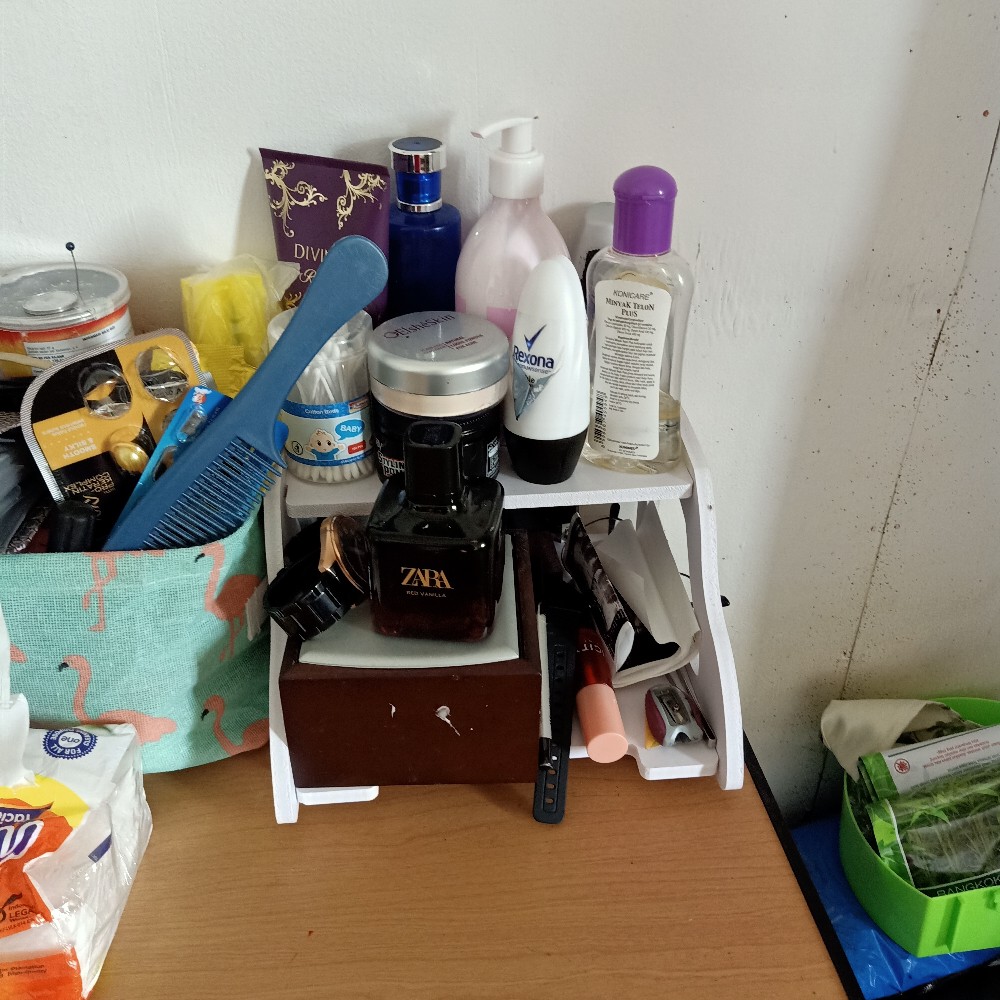 Rak Dinding Desktop Storage Rak Dinding Rak Vintage Wifi