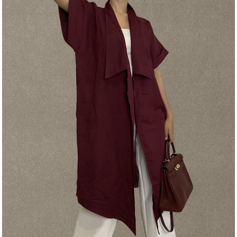 Luna -- Linen Outer Wear (Preloved)