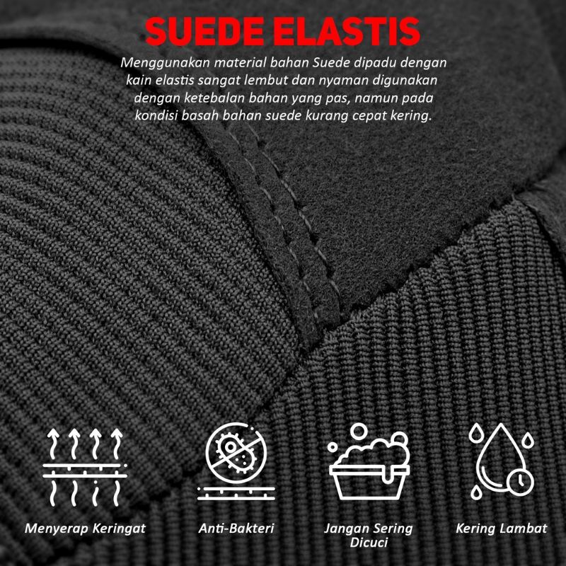 Sarung Tangan Sepeda Motor Gloves Full Finger Outdoor Aksesoris Motor Sarung Tangan Pria