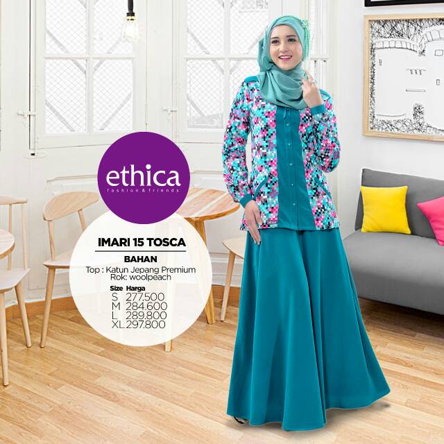 ETHICA IMARI 15/setelan ethica/setelan wanita/setelan murah/setelan dewasa