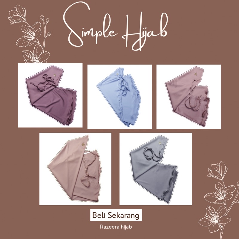 razeera. - Bergo Armani Silk Premium