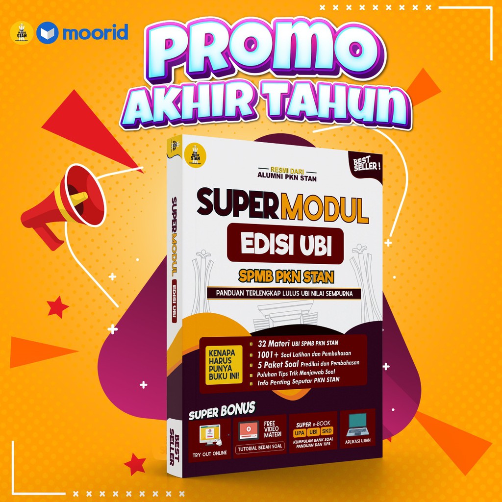 Edisi Terbaru Buku Pkn Stan Supermodul Ujian Bahasa Inggirs Ubi Spmb Usm Pkn Stan 2020 Shopee Indonesia