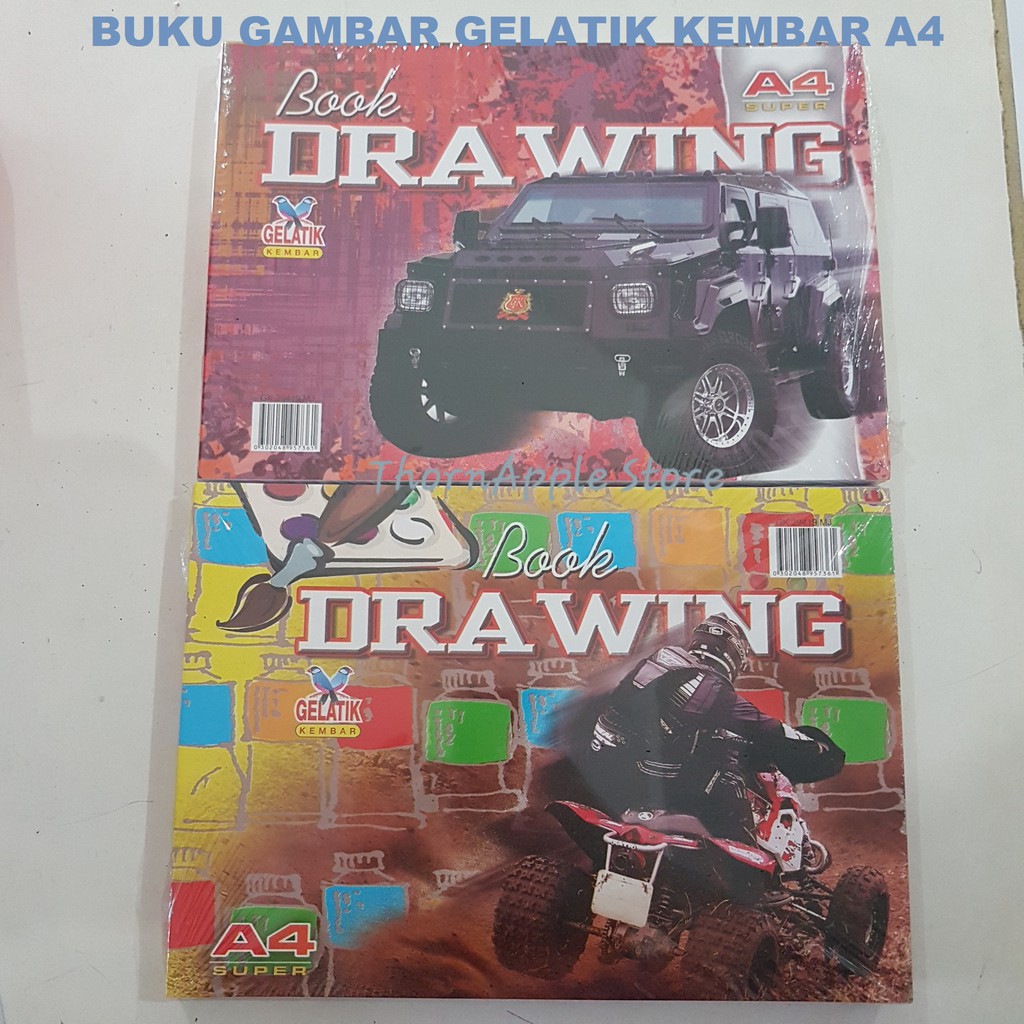 

Buku Gambar GELATIK KEMBAR (GK) A4 [SATUAN]