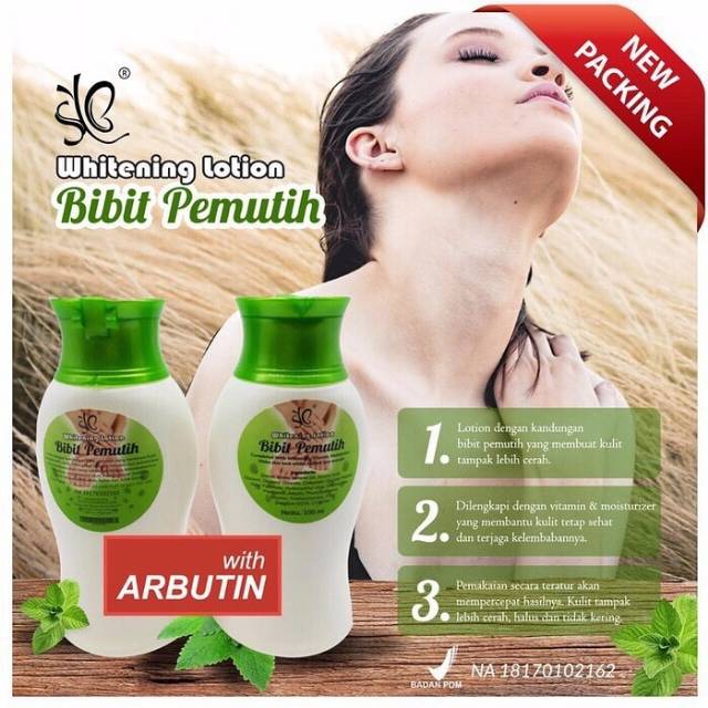 Bpom Syb bibit pemutih whitening lotion 100 ml campuran Bpom Syb bibit pemutih whitening lotion 100 ml campuran