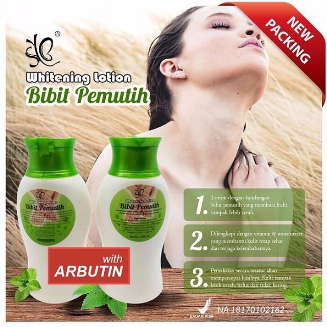  Bpom Syb bibit pemutih  whitening lotion 100 ml campuran 