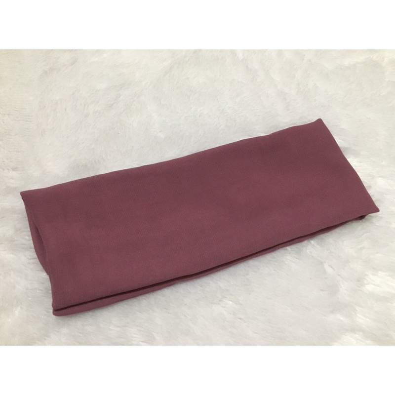 Selendang Sifon Halus / Selendang Chiffon Bali / Senteng Bali (2,4 meter)-Pink vario