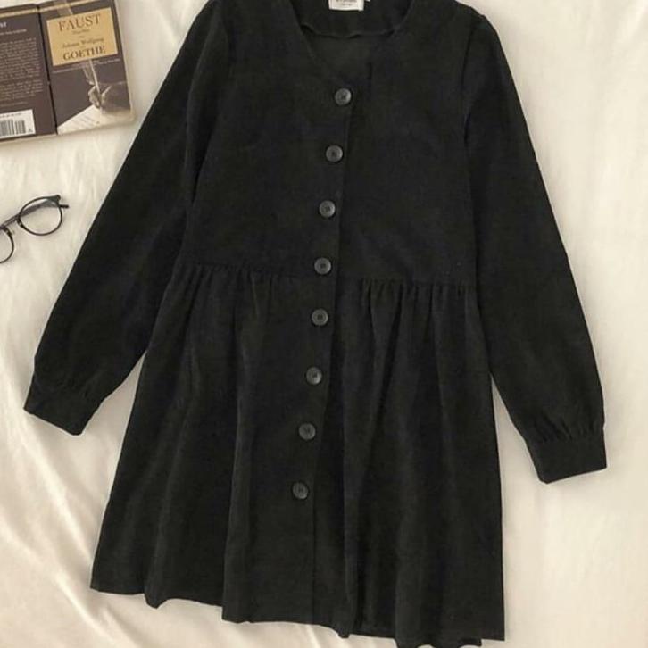 ❄️Jangan Diklik OUTER WANITA - WOODY LONG OUTER - PAKAIAN WANITA - ATASAN WANITA - KOREAN STYLE | Fl