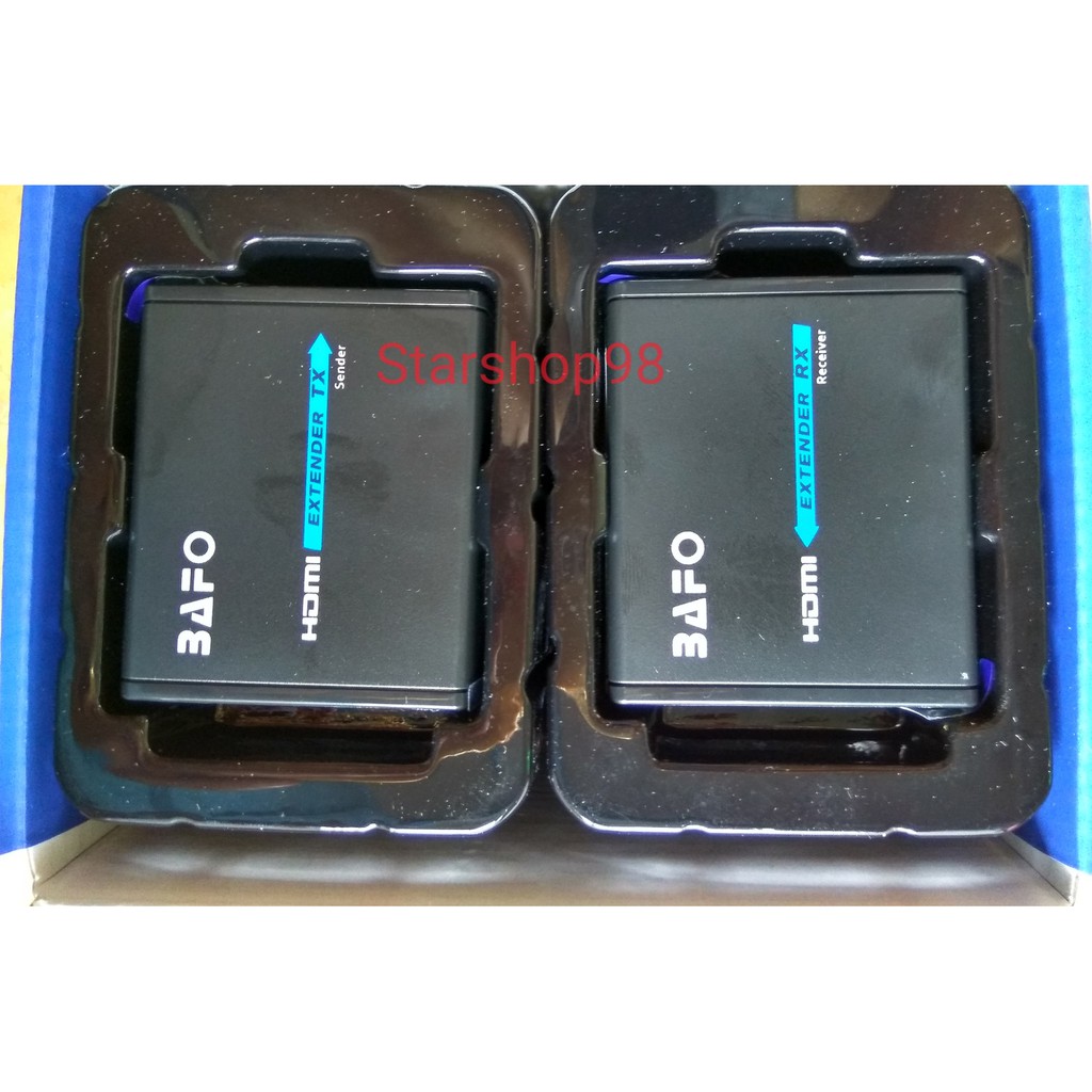 HDTV  extender 60m bafo single cat5e/6/ethernet extension 60m/ 60meter