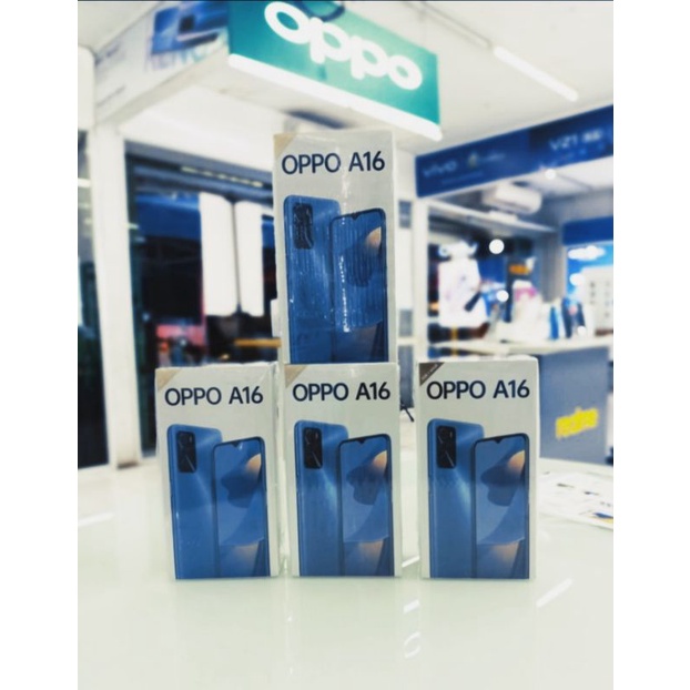 Oppo A16 Ram 3/32&4/64GB Garansi Resmi