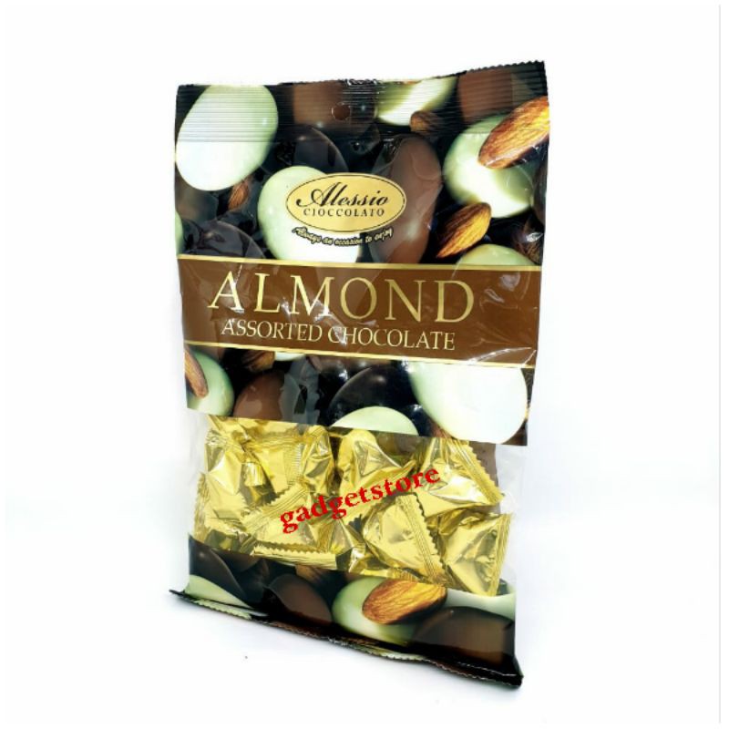 Jual Alessio Almond Assorted Chocolate 100g Shopee Indonesia 0122