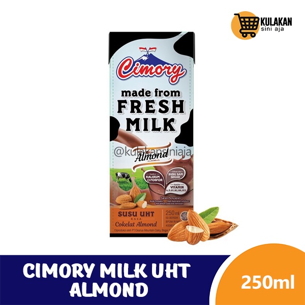 

Cimory MILK UHT 250 Ml Almond