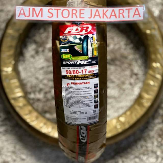 FDR MP27 90/80-17, MP57 90/80-17, MP76 90/80-17, MP96 90/80-17 Tubeless... SOFT COMPOUND...