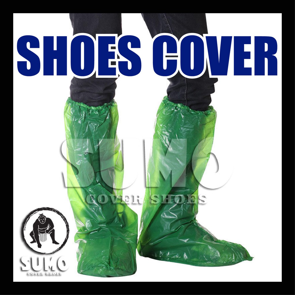 Jas Hujan Plastik Sepatu - Jas Hujan Sepatu - Cover Sepatu - Cover Shoes - Shoes Cover