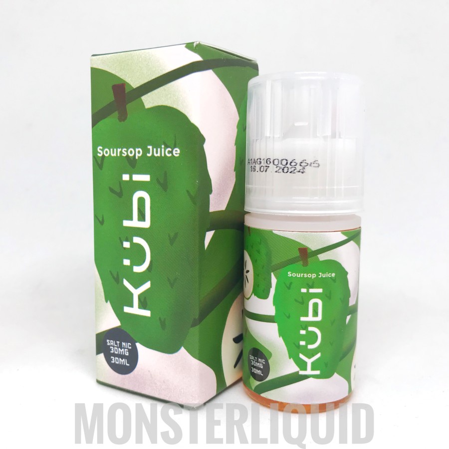 SALT KUBI SOURSOP JUICE BY FOOM X VAPEBOSS 30MG 30ML