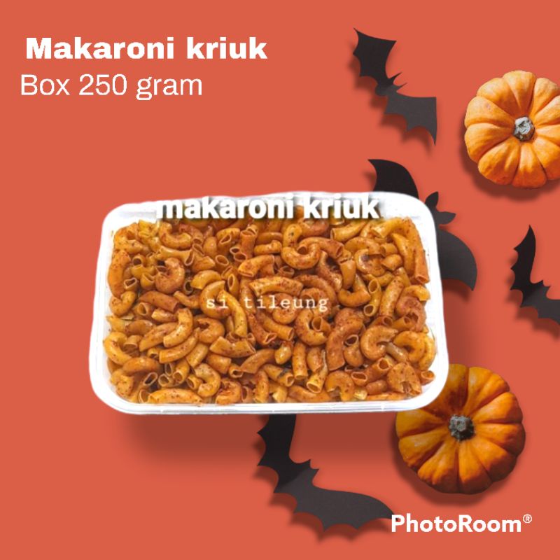 

ANEKA MACAM MAKARONI BOX 250 GRAM/ANEKA CEMILAN PEDAS/MAKARONI SI TILEUNG/CEMILAN KHAS BANDUNG