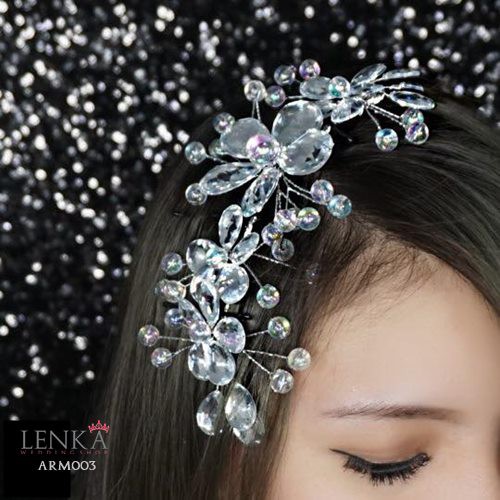 [SIAP KIRIM] HEADPIECE SANGGUL WANITA PENGANTIN AKSESORIS RAMBUT ARM003