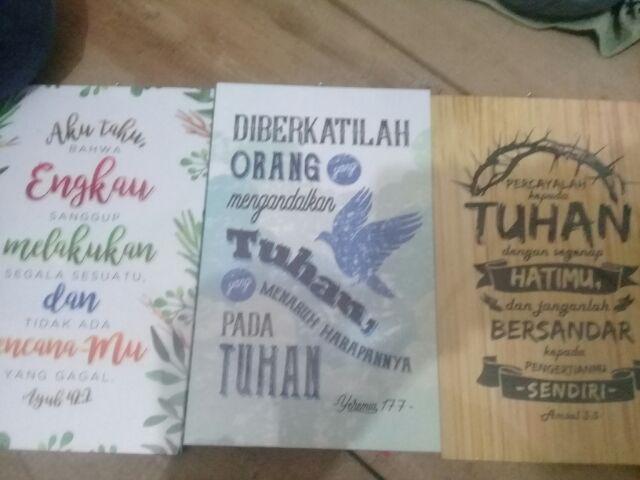 Hiasan Dinding Rohani - Ayub 42:2