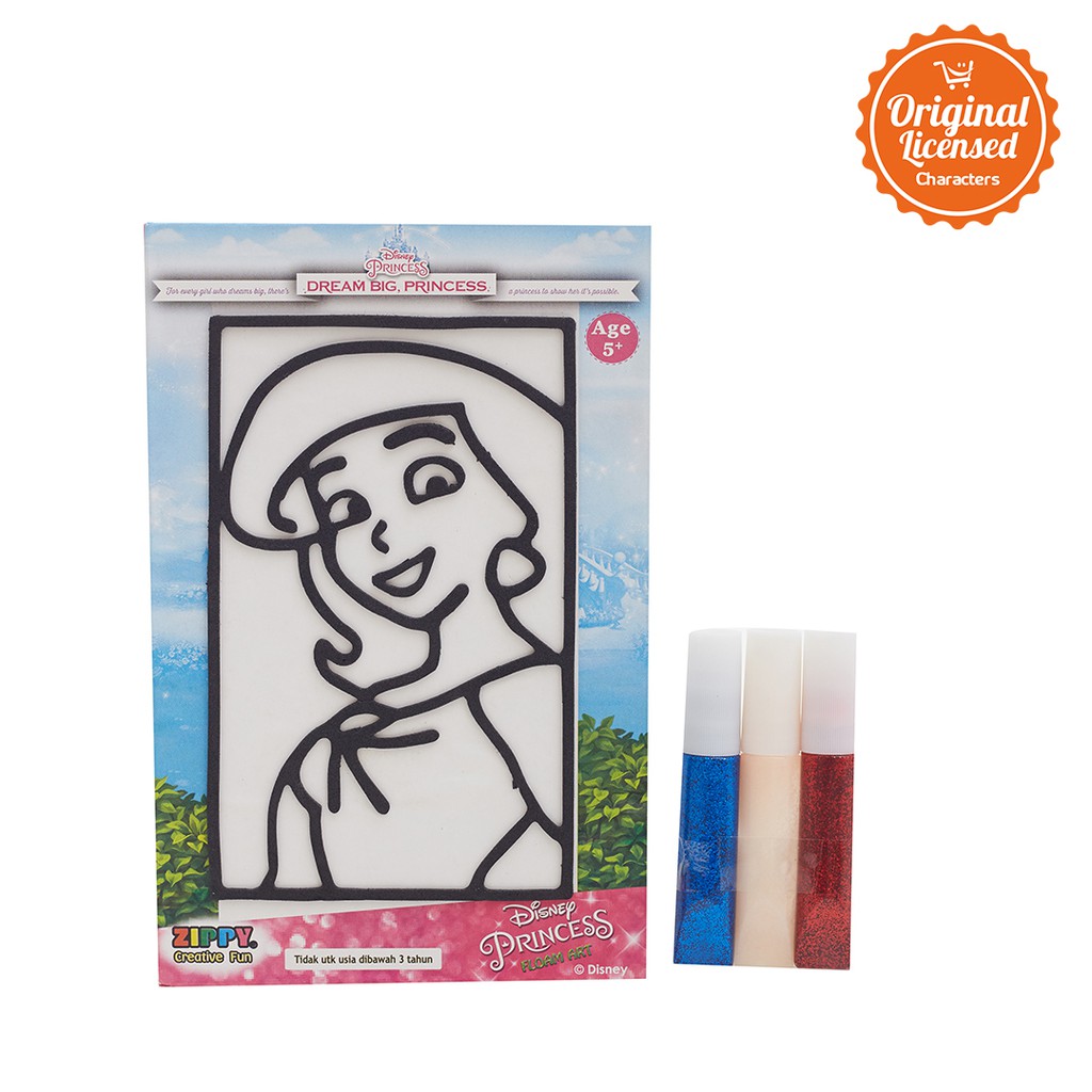 

Character Land - Disney Princess Floam Gliter Style A