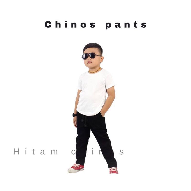 (COD) Celana Chino Anak Panjang Umur 1 - 13 Tahun Cewe Cowo Unisex Bahan Katun