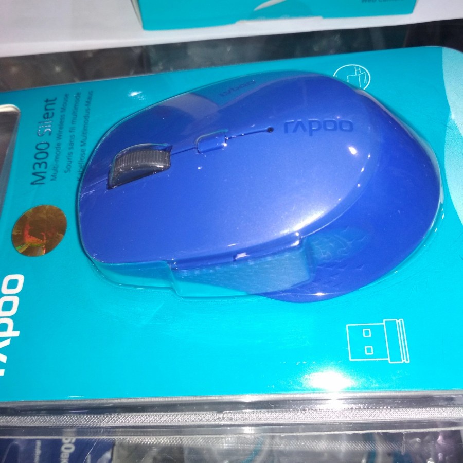 Mouse wireles rapoo m300 silent