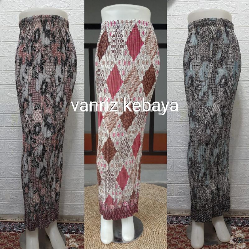 ROK PLISKET BATIK/ROK PLISKET KEBAYA/ROK PLISKET/ROK KEBAYA/BAWAHAN KEBAYA/ROK BATIK PLISKET PREMIUM