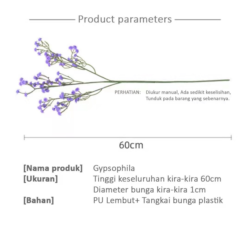 Bunga buatan gypsophila/bunga matahari/Calla lily/Bunga aster kecil/daun penyu Dekorasi meja pernikahan buatan