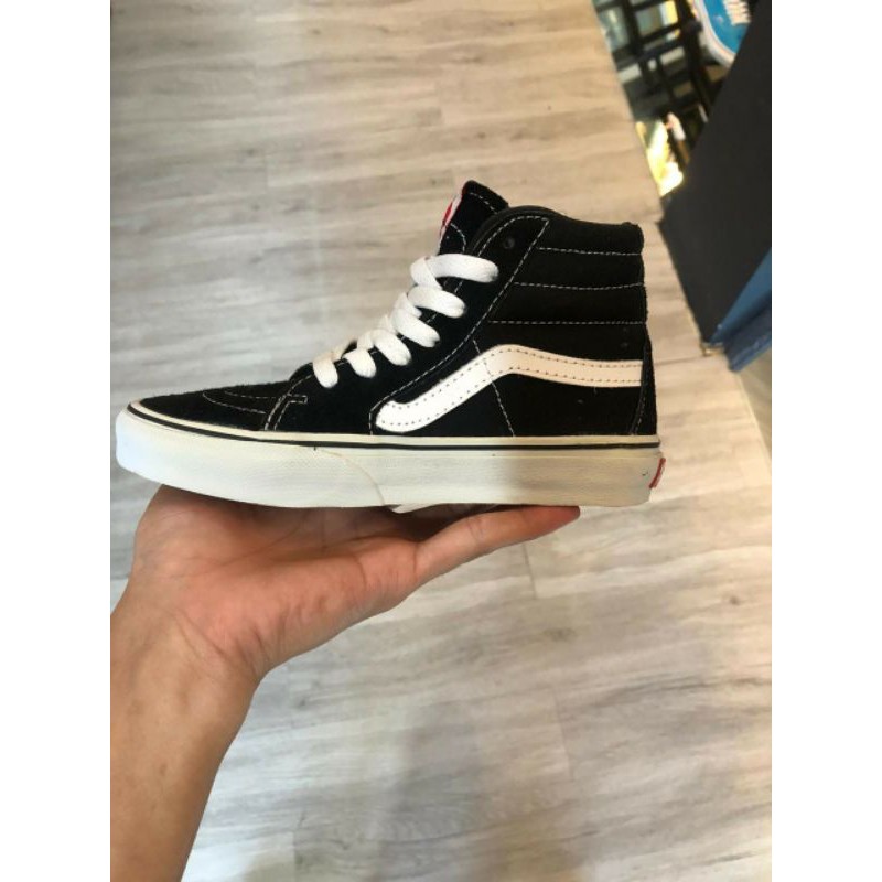 Vans SK 8 Hi Black and White KIDS