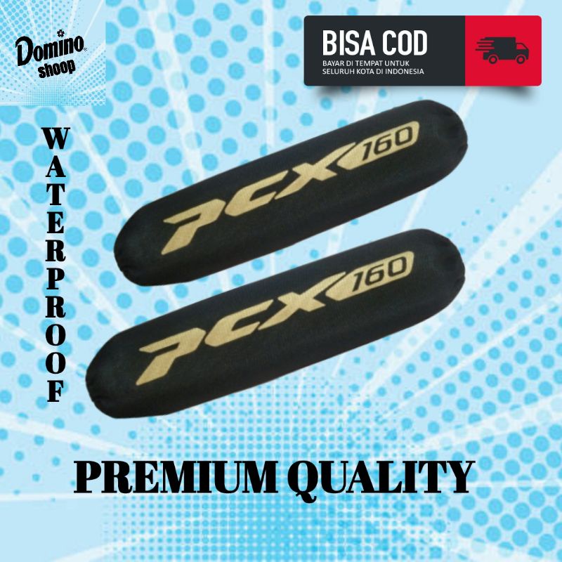 SEPASANG/2PIS SARUNG SHOCKBREAKER PCX 160/ COVER  SHOCK BELAKANG PCX 160