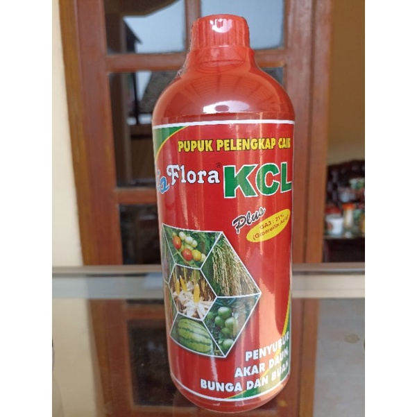 Pupuk KCL Cair Bio KCL penyubur akar daun bunga dan buah 1ltr