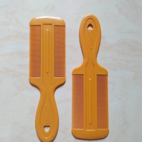 SERIT KUTU RAMBUT ORANGE GAGANG/ SISIR KUTU RAMBUT SERIT GAGANG HARGA PER PCS
