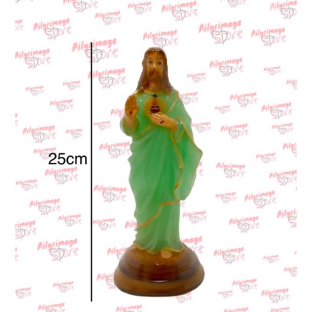 Patung yesus fosfor 25cm