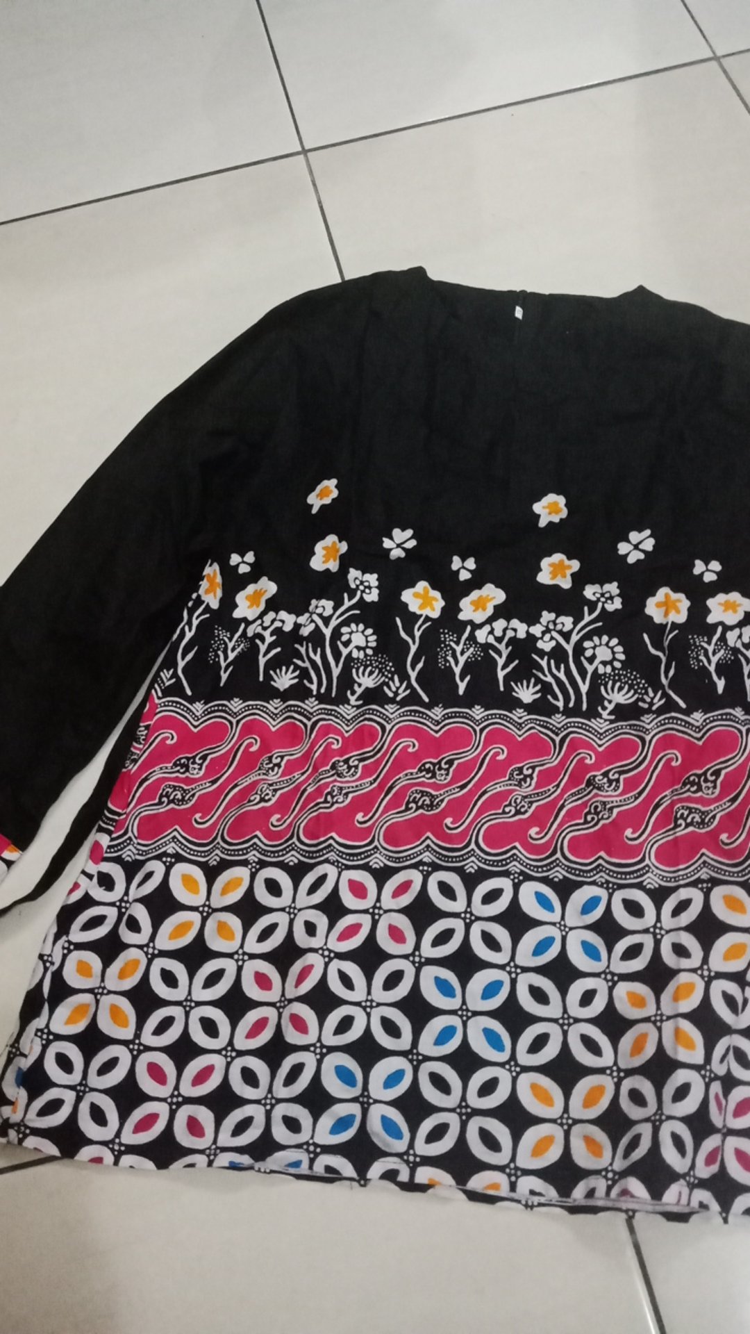 Baju Batik Wanita Modern Monalisa Genes M,l,xl Asli Pekalongan