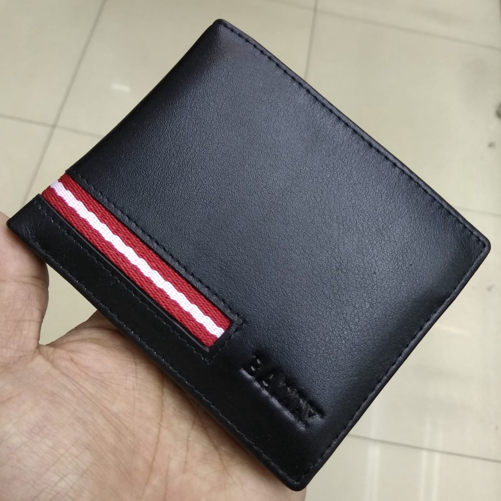 Dompet pria kulit Bally