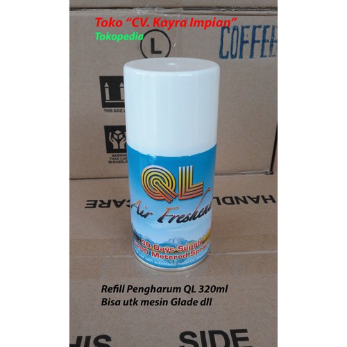 Refill Pengharum QL 320ml untuk mesin Glade