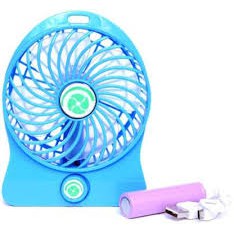 Kipas Angin Mini Fan Charge USB Portable F95B Free Baterai Rechargeable