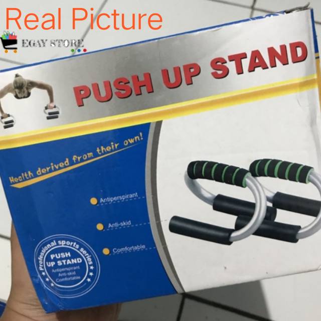 Alat Bantu Push Up Handle Portable Bar Alat Olahraga Fitness Perlengkapan Gym Terlaris