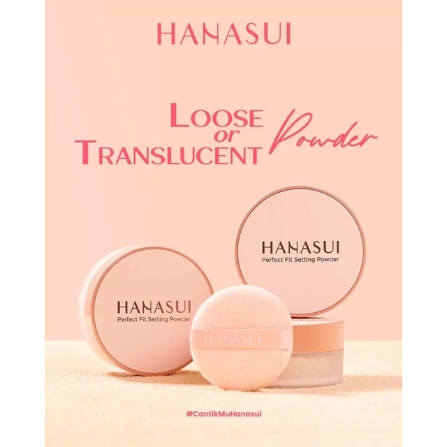 HANASUI Perfect Fit Setting Powder - Bedak Tabur