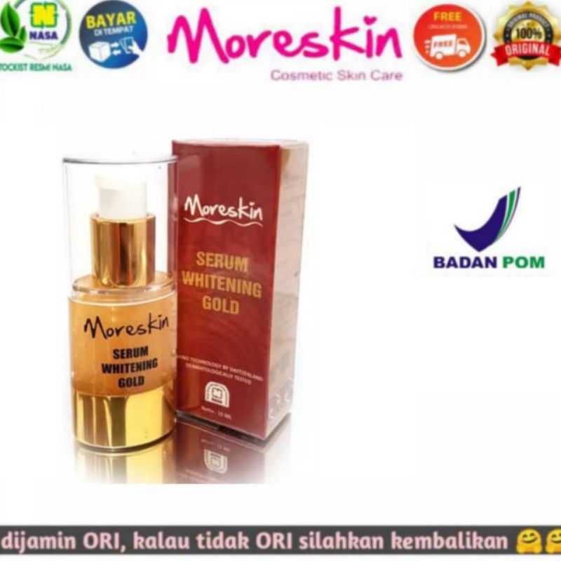 ( Bayar d tempat ) Serum whitening Gold ORIGINAL NASA/ SERGOLD PENCERAH