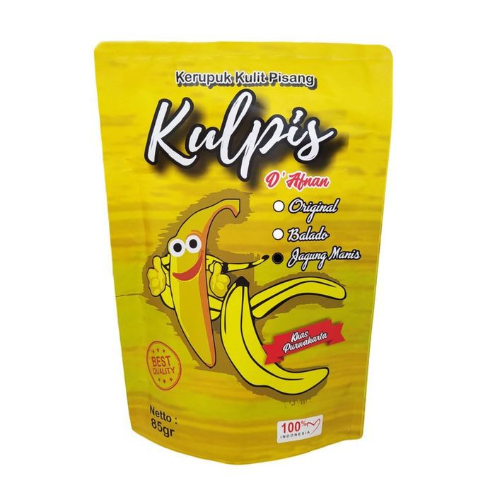 

Kulpis Kerupuk Kulit Pisang - 85gr