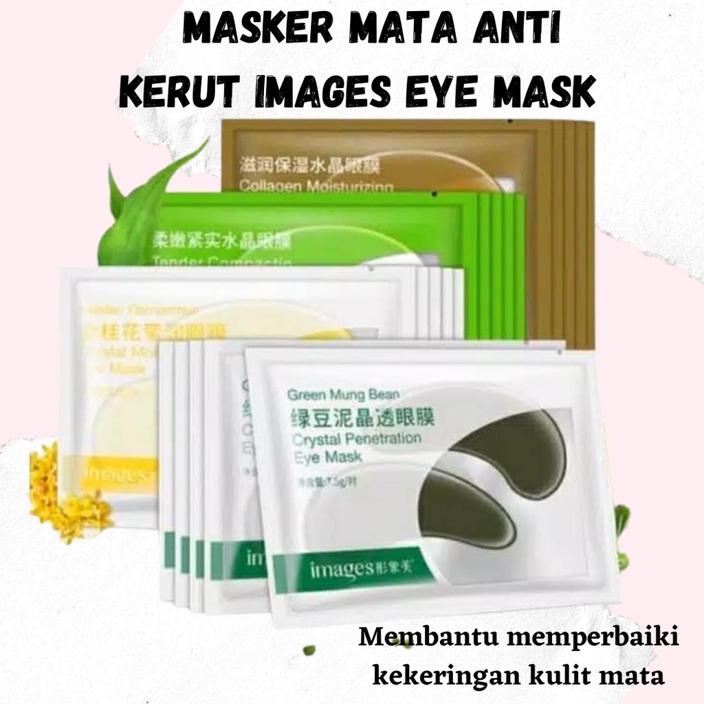 BISA COD MASKER MATA ANTI KERUT IMAGES EYE MASK ( BAYAR DI TEMPAT )